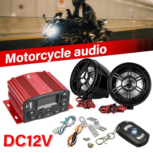 Parlante de Audio para Manubrio de Motocicleta 12V miniatura 6