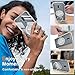 Compatible for LG G7 / LG G7 ThinQ / LG G7 Plus Case 360° Rotatable Ring Holder Kickstand/Stand [Non Yellowing] Transparent 4 Corners Shockproof Military-Grade Protective Cover Case - Crystal Clear