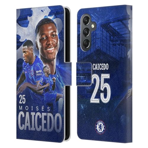Étui Chelsea FC Moisés Caicedo pour Samsung Galaxy A25 5G par Head Case Designs