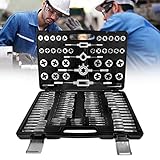 Hecho para roscar a mano, todos los grifos y matrices se configuran fácilmente con la llave de grifo con mango en T. Todo lo que necesita es un tornillo de banco de confianza configurado para mantener su sujetador en su lugar mientras trabaja para obtener los mejores resultados.