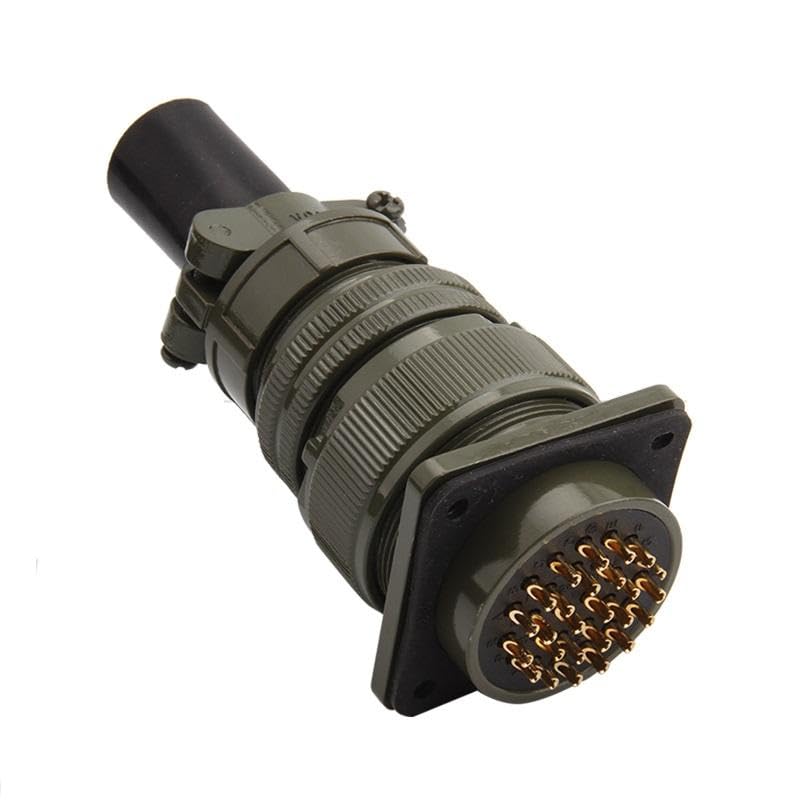 Conector macho estándar militar de aviación MS5015 MS3106A miniatura 1