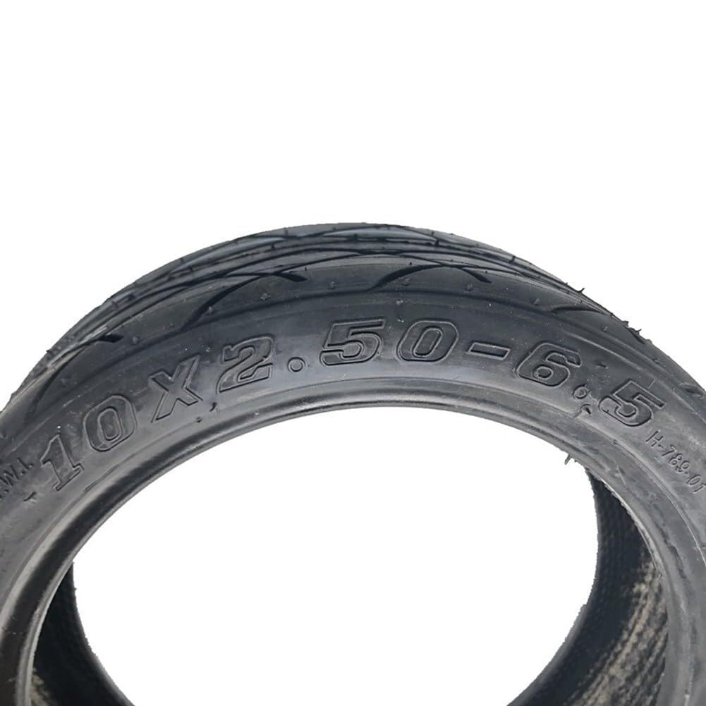 Neumático de Caucho Macizo de 10 Pulgadas para patinetes eléctricos, antipinchazos, de Alto Rendimiento, para Uso Diario en Cualquier Clima.