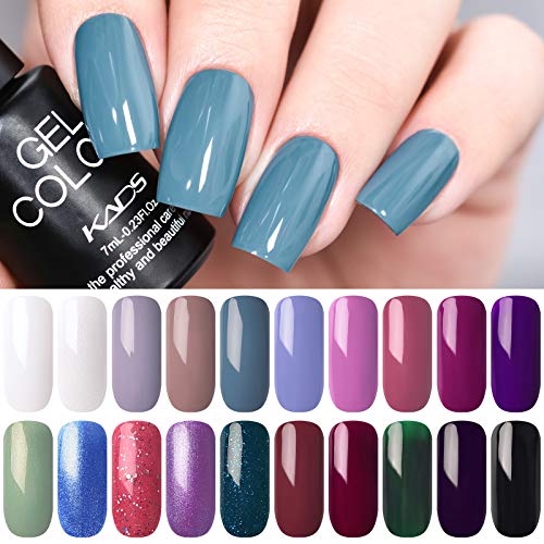 KADS Set de 23 Esmaltes en Gel para Uñas 7.5ml miniatura 7