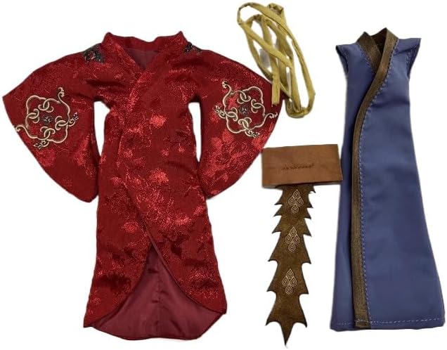 1/12 Scale Ancient Female Figure Doll Clothes for 6'' Action