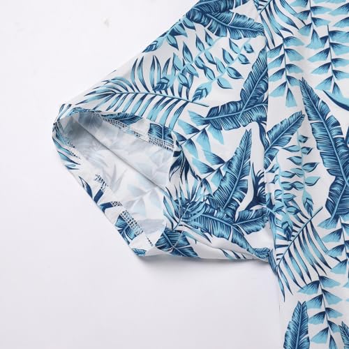 Image of Daddy and Me Matching Outfits Hawaiian Father and Son Matching Shirts for Family Photoshoot Summer Men Boys Father's Day Tops