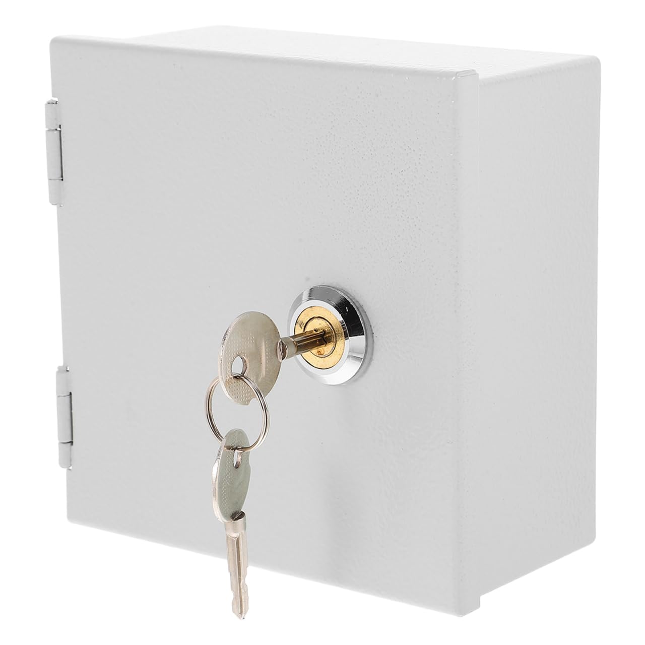 VALICLUD Boîte Électrique Murale Étanche Acier Inoxydable avec Serrure Boîtier de Protection Vandalisme pour Prises Électriques Extérieures et Intérieures Résistante Aux Éclaboussures et