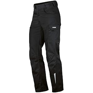 Uvex syneXXo Light Männer Arbeitshose, Lange Bundhose für die Arbeit, Schwarz, Größe 52