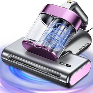 RWSRW Battimaterasso Aspiratore per Materassi con Luce UV,500W 16kpa Aspirapolvere per Materassi con Riscaldamento Aspira Materasso Antiacaro Rimuove il 99,9% Degli Allergeni