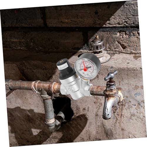 Válvula reductora de presión de agua de latón cromado resistente para autocaravanas 6