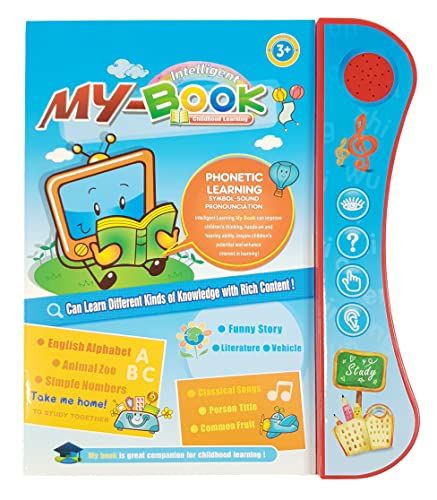 Crackles Educational Game: 19 in 1 Sound Activity Learning Game, Alphabets, Numbers, Mazes etc Gifts, Travel Toy & Learning Tool for Ages 3-6