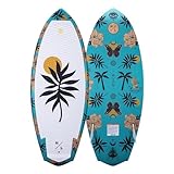 Hyperlite Good Daze Womens Wakesurfer Blue/Gold 4ft 7in