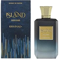 Khadlaj Island Dreams – Fruity, Floral, Woody, Musky – Extrait de Parfum Long-Lasting Fragrance for Unisex, 3.4 Ounce