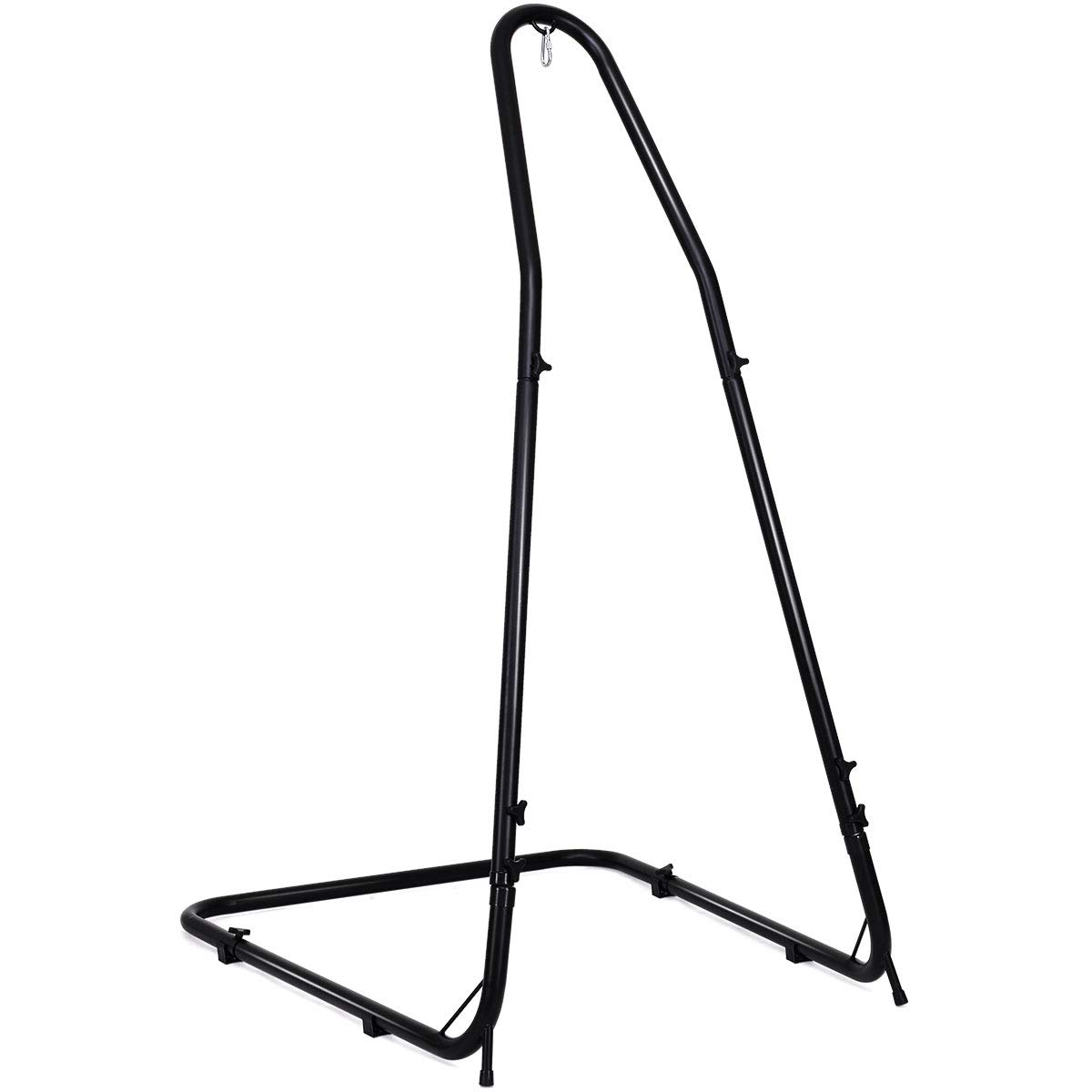 Buy TANGZON Adjustable Hammock Chair Stand, Curved Metal Egg Chair Holder, Hanging Chair Stand