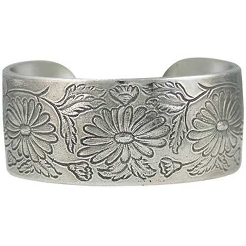 Salisbury Pewter Flower Bracelet - September