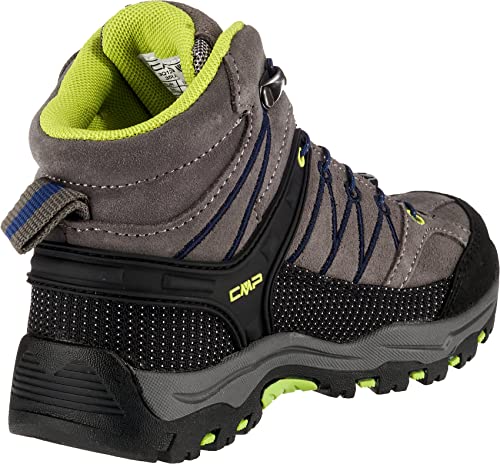 CMP Unisex Kinder Kids Rigel Mid Trekking Shoes Wp Trekking-Schuhe, Graphite Marine, 40 EU