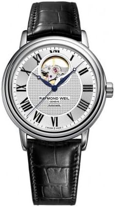 Raymond Weil Mens 2827-STC-00659 Maestro Silver Dial Watch