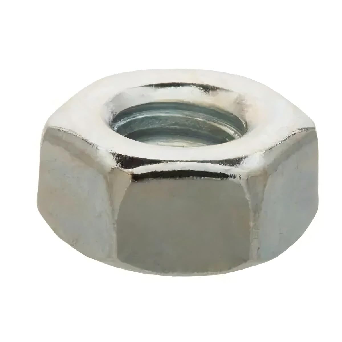 1/4 in.-20 Zinc Plated Steel Hex Nuts (50-Pack) 802344
