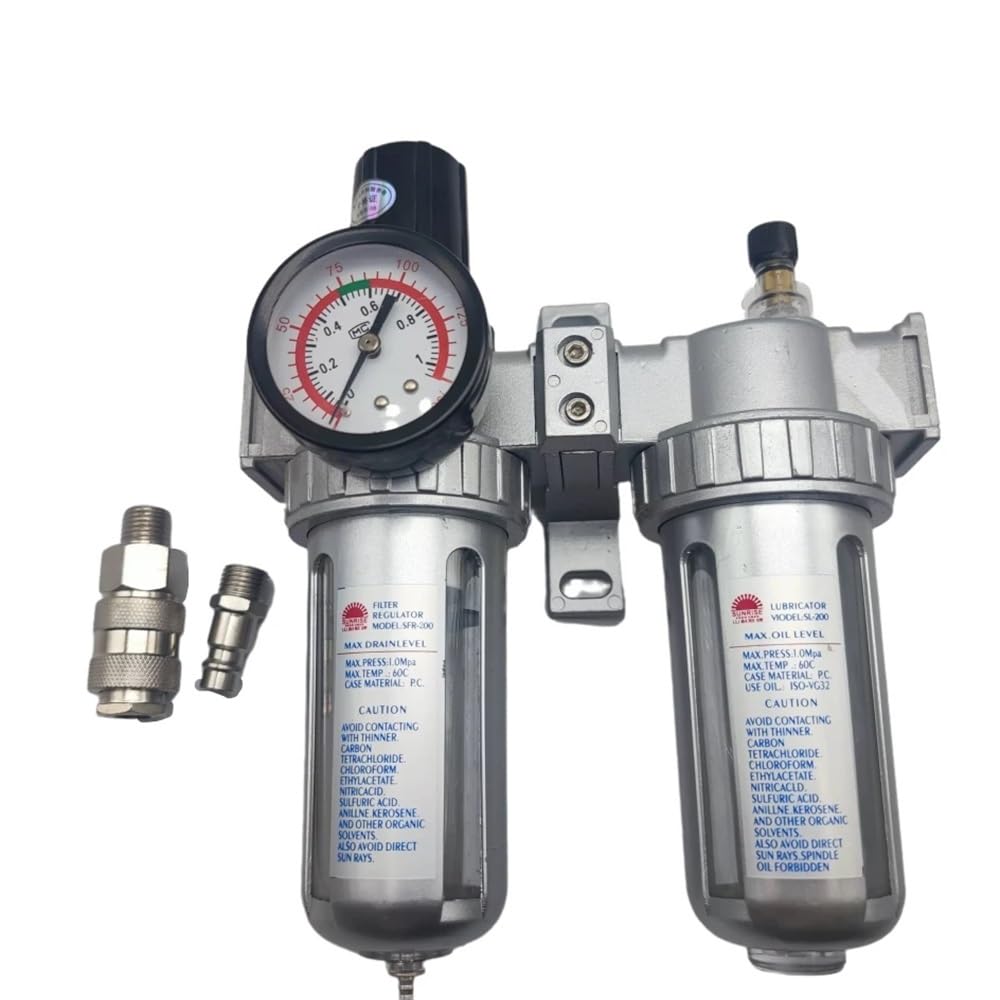 SFC-400 SFC-300 SFC-200 compresor de aire filtro de aire regulador aceite separador de agua trampa filtro válvula Reguladora drenaje automático(SFC-400 NOJOINT)