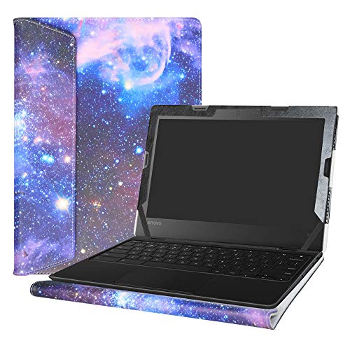 Alapmk Protective Case Cover for 11.6" Lenovo 500e Chromebook 2nd Gen& 300e Chromebook 2nd Gen& 100e Chromebook 2nd Gen Laptop(Warning:Not fit Lenovo 100e Windows&300e Windows 1st Gen),Galaxy