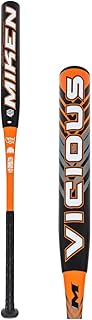 Miken 2023 Vicious 13' Maxload Dual Stamp Slow Pitch Softball Bat: MPRVCA MPRVCA 34' 25 oz., black,grey,white,orange