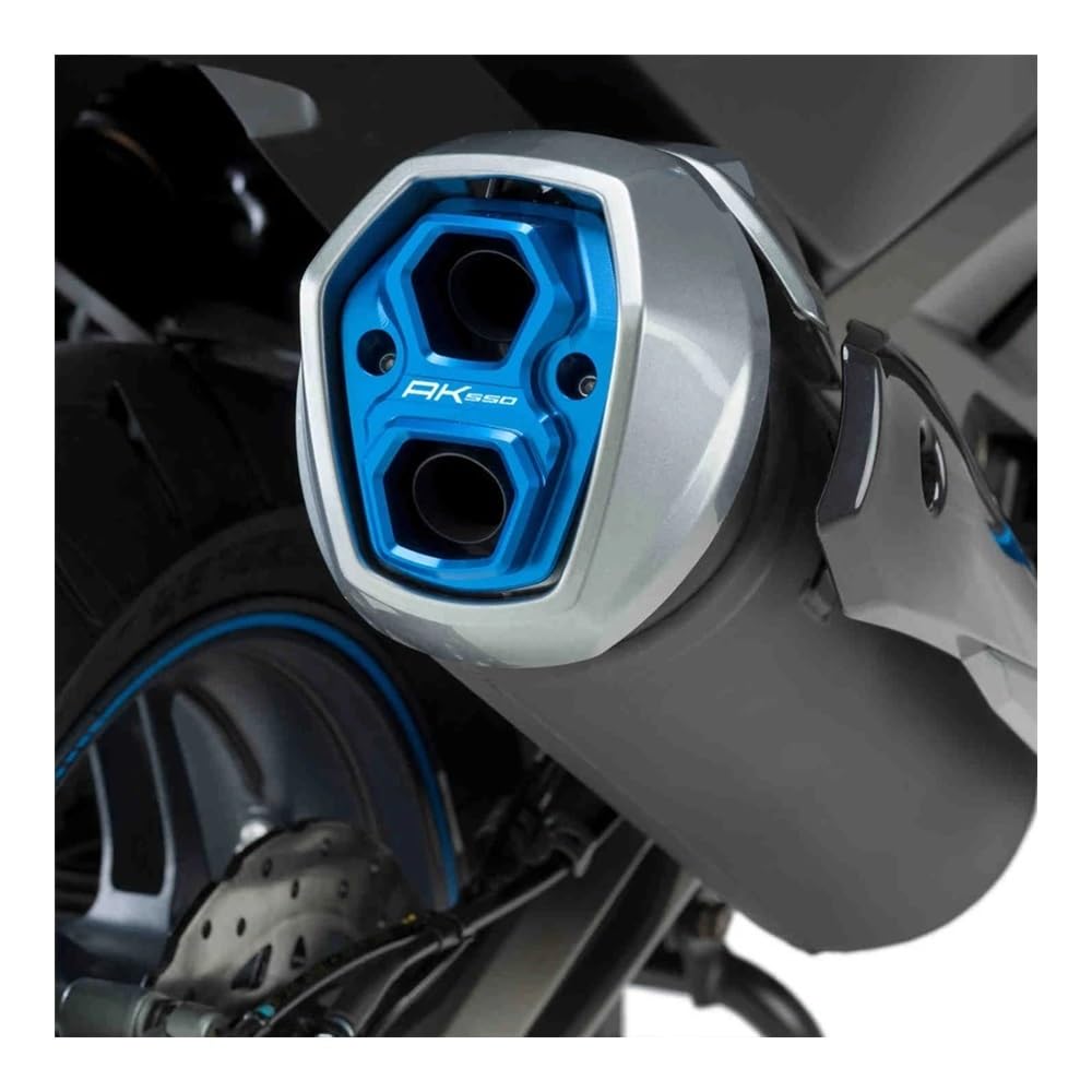 Moto scudo termico Per La Copertura Di Scarico Moto Per AK550 Copertura Di Scarico Posteriore 550 Ak550 Accessori 2017-2023 CNC