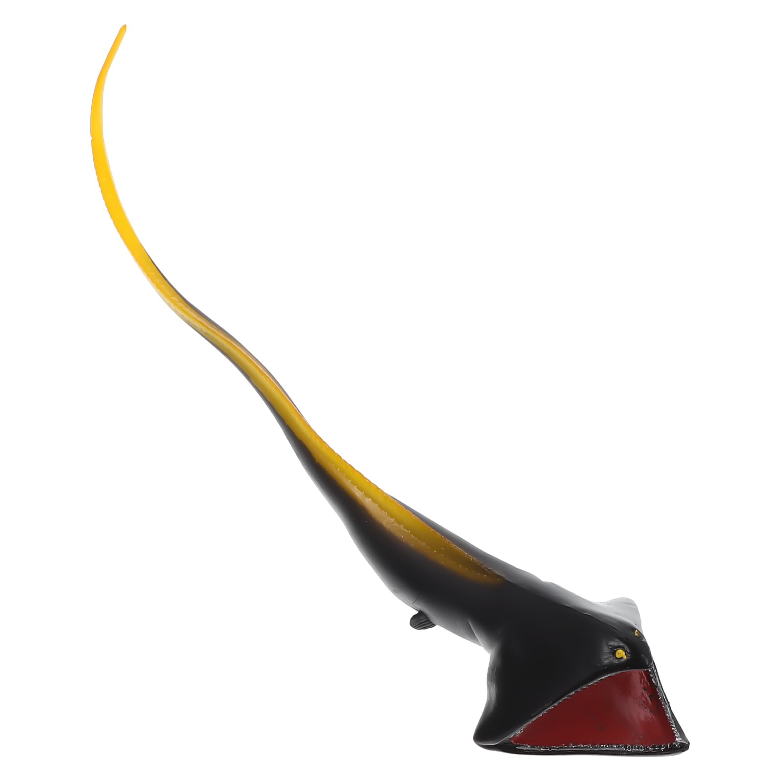 Toyvian Wide-pharyngeal Eel Model Pvc Bath Toy Sea Animal Toys Educational Animal Figures for Boys and Girls