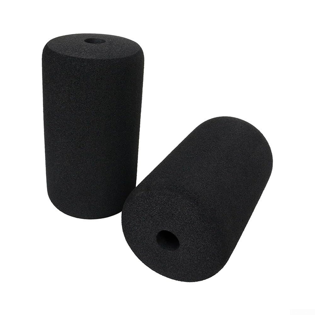 Cuscinetti di ricambio in schiuma resistenti per panca pesi e estensione delle gambe, progettati per le massime prestazioni, 2 pezzi (2 pezzi da 160 mm)