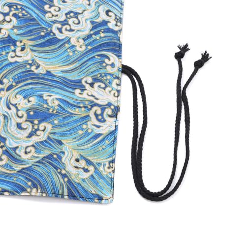 Image of 20 Slots Artist Paint Brush Roll Up Bag Holder, Artist Canvas Roll Pouch Bag Craft Paint Brushes Case Organizer Without Brushes (No Brush)