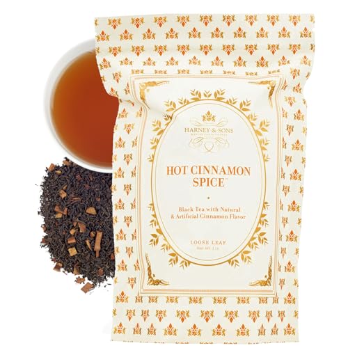 Harney & Sons Hot Cinnamon Spice Black Tea, with Orange