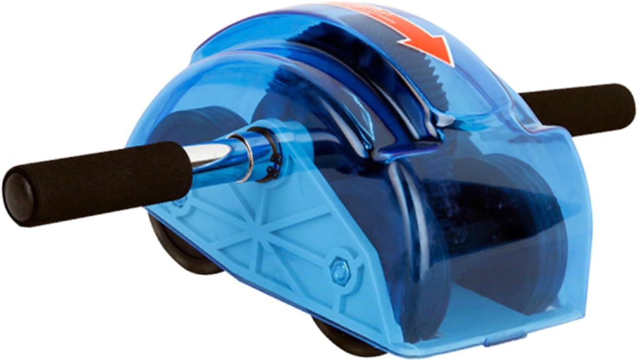 Sports Wheel for Core Strength Four-wheeled Abdominal Exercise Equipment Lightweight Easy to Assemble Non- Handles for Comfort for Home Gym Workouts