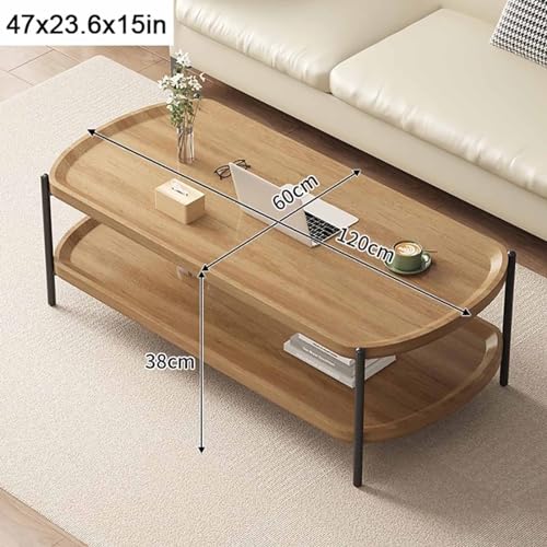 Table basse double japonaise pour petits salons modernes - 3