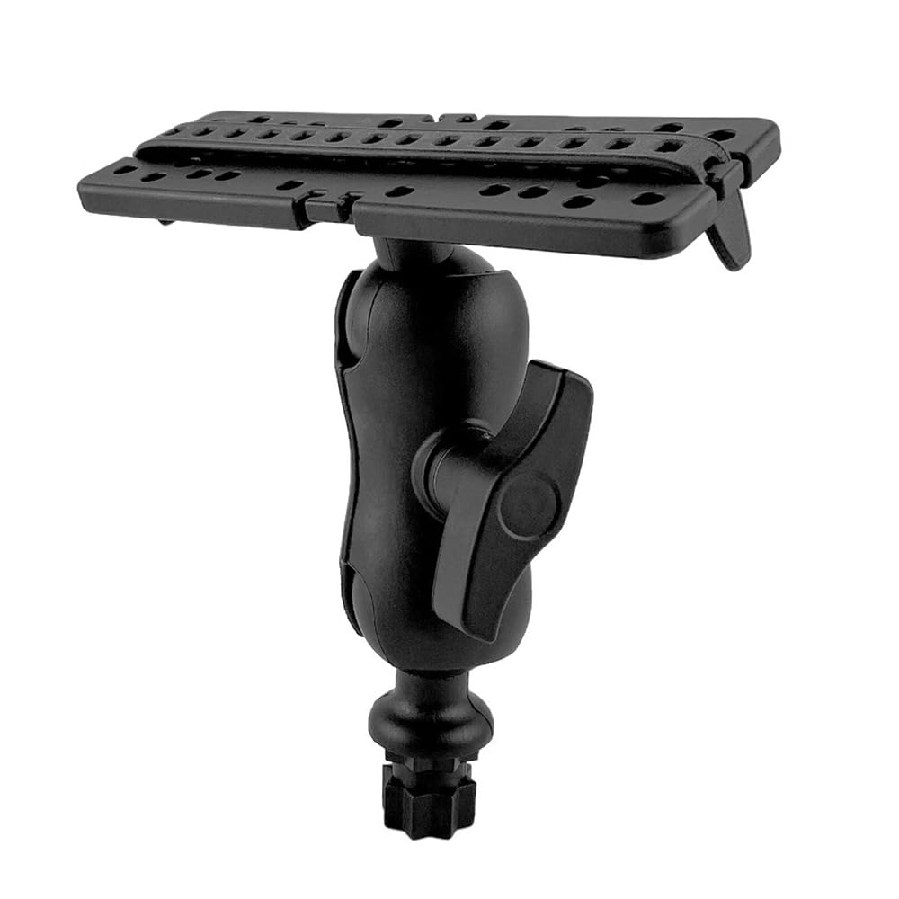 ACAGALA Fish Finder Mount Base 360-Degree Rotating Spherical Marine Kayak Electronic Lightweight and High Strength Compatible with Multiple GPSMAP and Striker Series