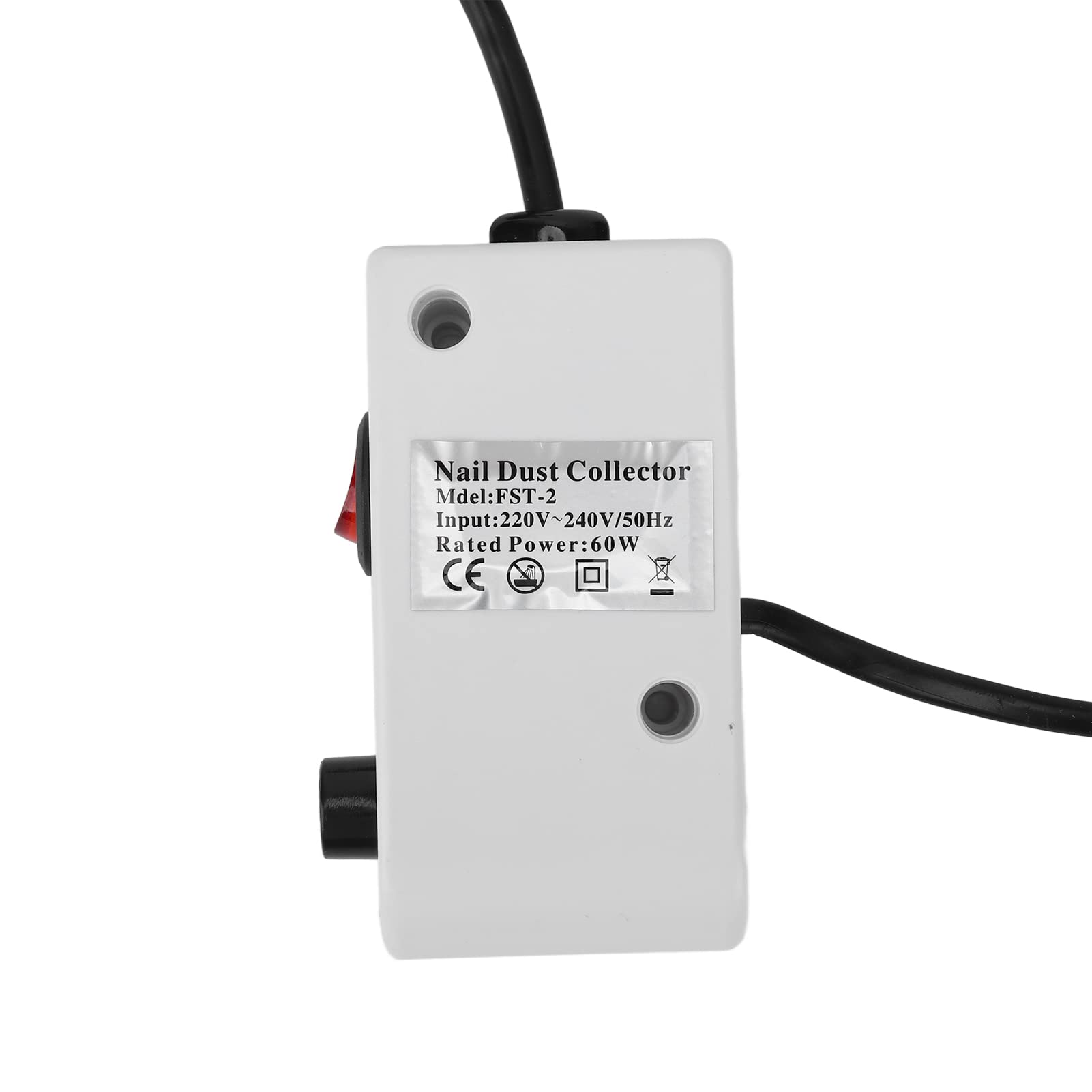 CCYLEZ Elektrische Nagelfräsmaschine mit Staubabsaugung, 35000 U/min, für