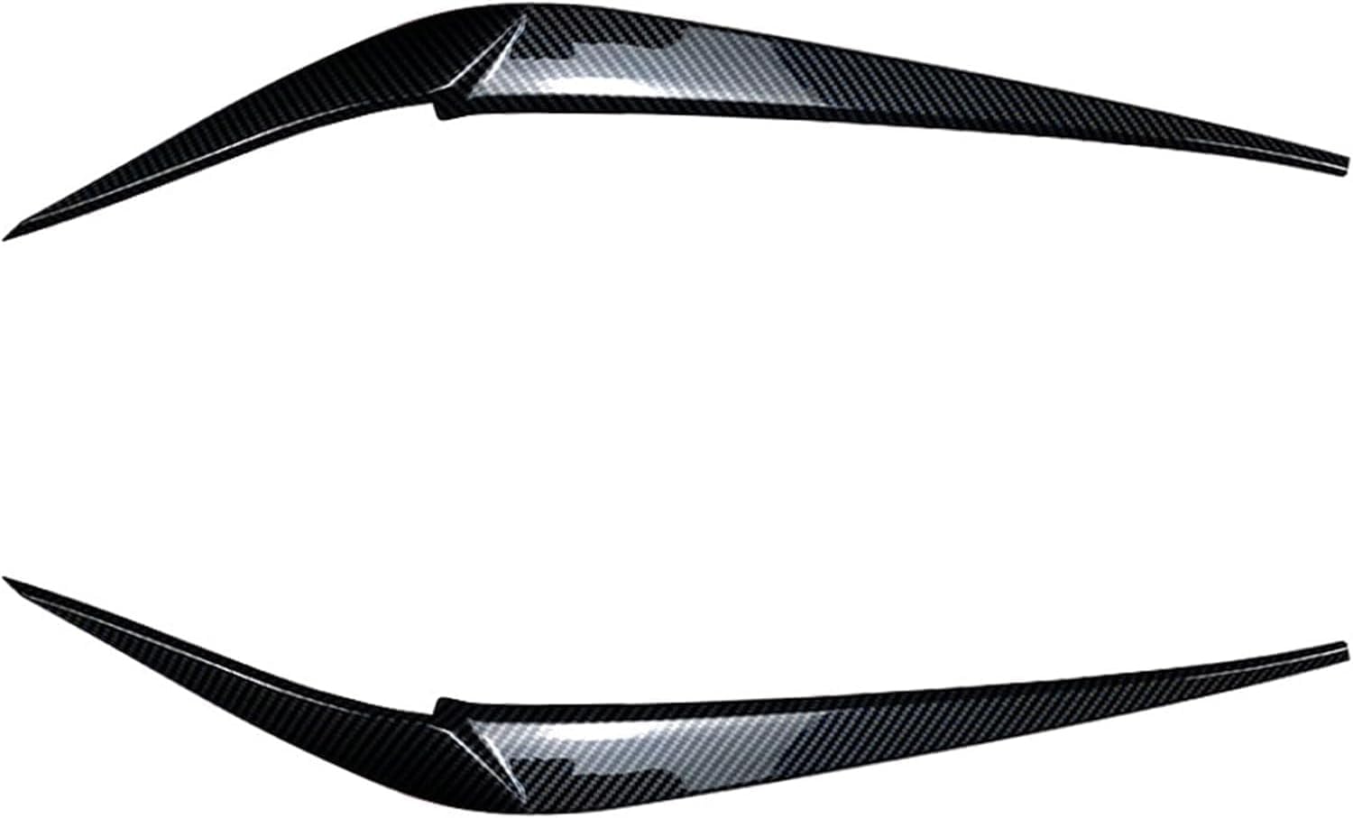 YETFDGH Headlight Eyebrows for BMW X3 G01 X4 G02,Car Headlight Eyebrow Cover Trim Head Light Lamp Sticker Eyelids Trim Cover（1 pair）