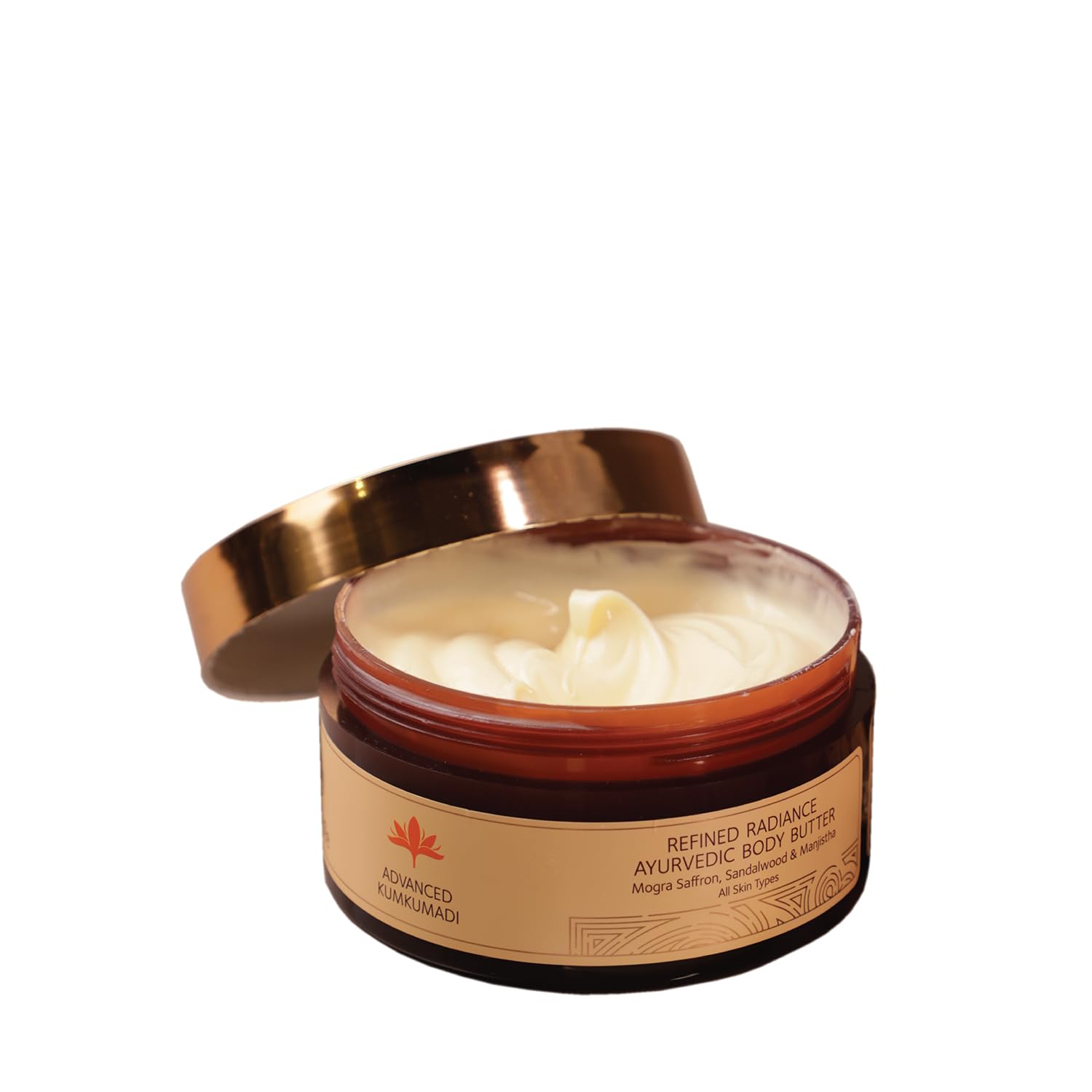 SoulTree Advanced Kumkumadi Refined Radiance Ayurvedic Body Butter | Deeply Hydration & Skin Nourishment | Mogra, Saffron, Sandalwood & Manjistha | Ayurvedic, 100% Vegetarian | 175g-image-43