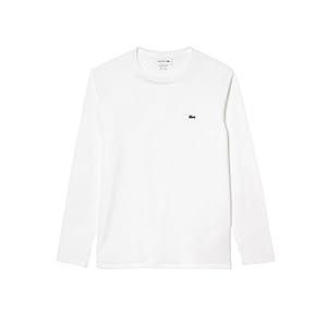 Lacoste Long Sleeve Pima Jersey Crewneck T-Shirt Shirt