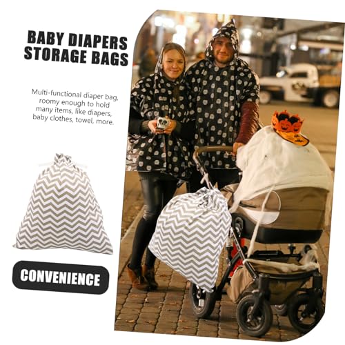 Bolsa de almacenamiento para pañales Toddmomy portátil miniatura 6