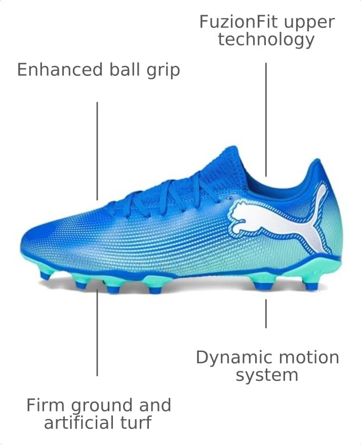 Image of Puma Mens Future 7 Play Firm, Artificial Ground Soccer Cleats