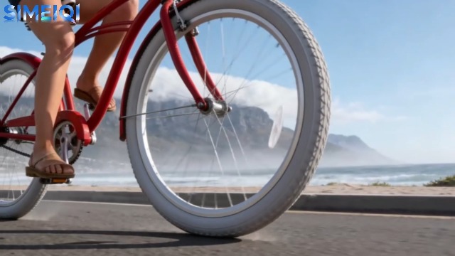 Paire De Pneus Vélo 26x2.125 Duro Knobby - Flanc Blanc, Pour Beach
