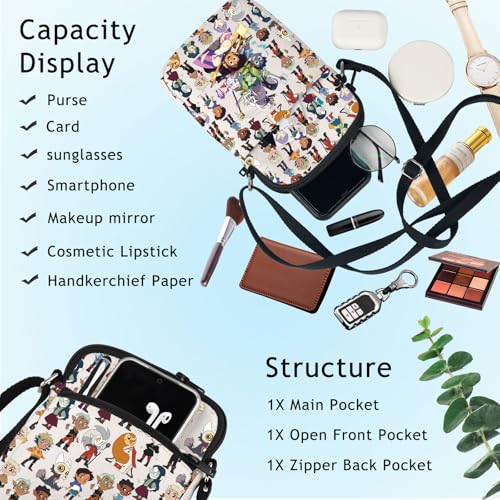 BWWKTOP Owl House Hooty Crossbody Bag Luz Noceda Fans Gift Luz Noceda & Owlbert Shoulder Bag Hooty Merch 6