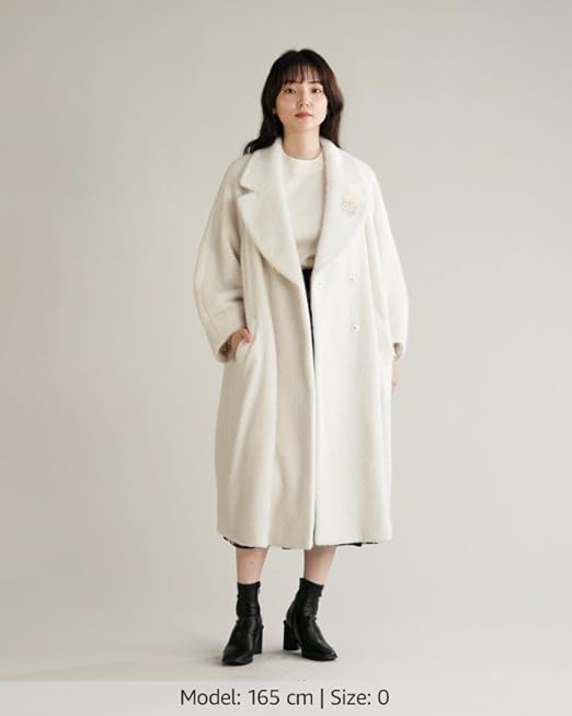 Amazon.co.jp: シャギーコクーンコート : ファッション