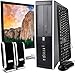 HP Desktop Core 2 Duo 2.6GHz - New 4GB Memory - 500GB HDD - Windows 10 Home Edition - 19" Generic Monitor, NEW Keyboard, Mouse, Speakers, WiFi Sold (Renewed)
