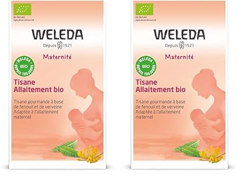 WELEDA - Tisane Allaitement - Favorise l'Allaitement Maternel - Bio - 20 Sachets de 2 g (Lot de 2)