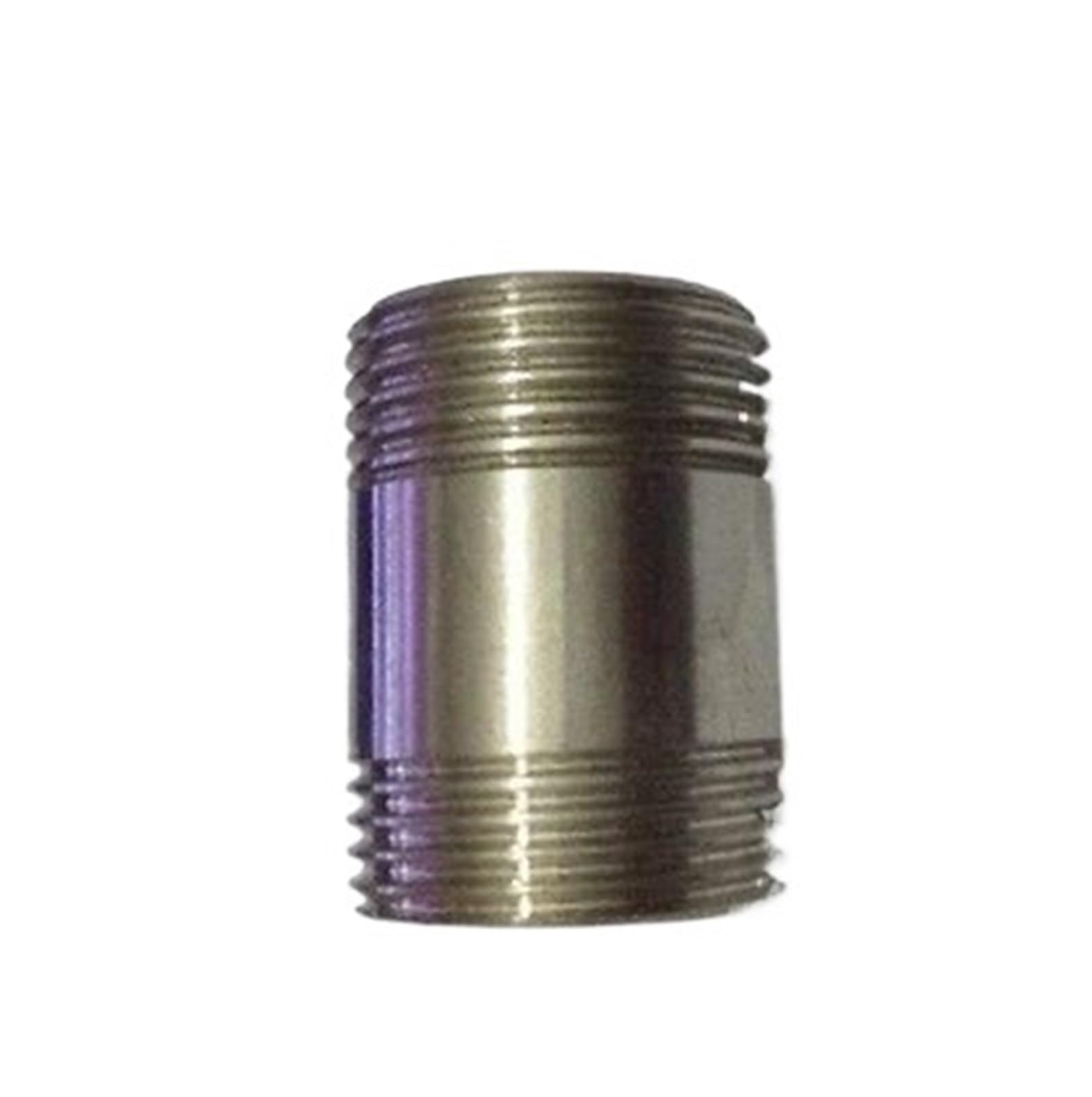ICXLPMC 1" BSP Equal Male Thread Barrel Nipple 304 Stainless Pipe Fitting Connector Coupler Water Oil air ICXLPMC