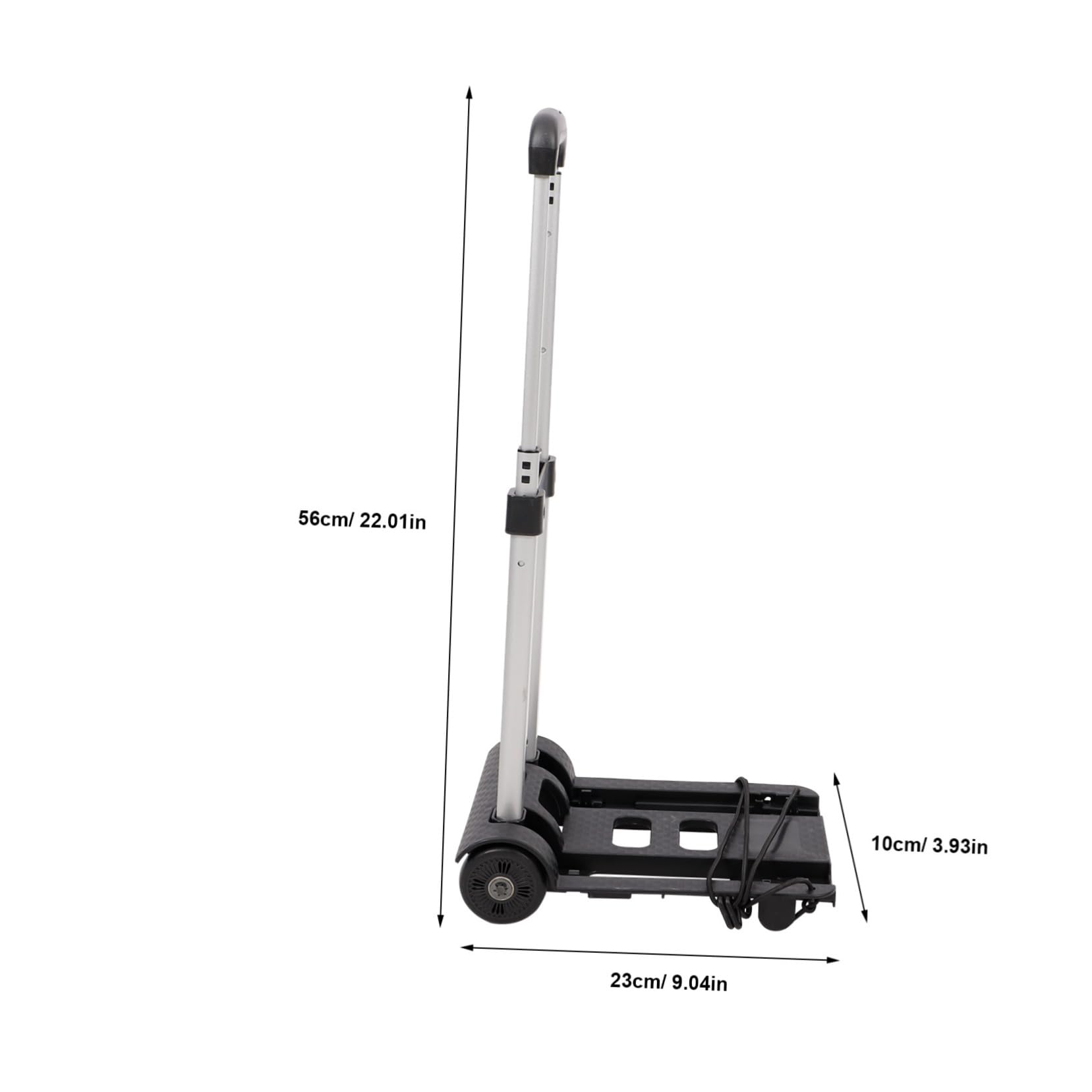 INOOMP Carro Portátil Plegable para Equipaje y Transporte De Materiales Diseño Ergonómico