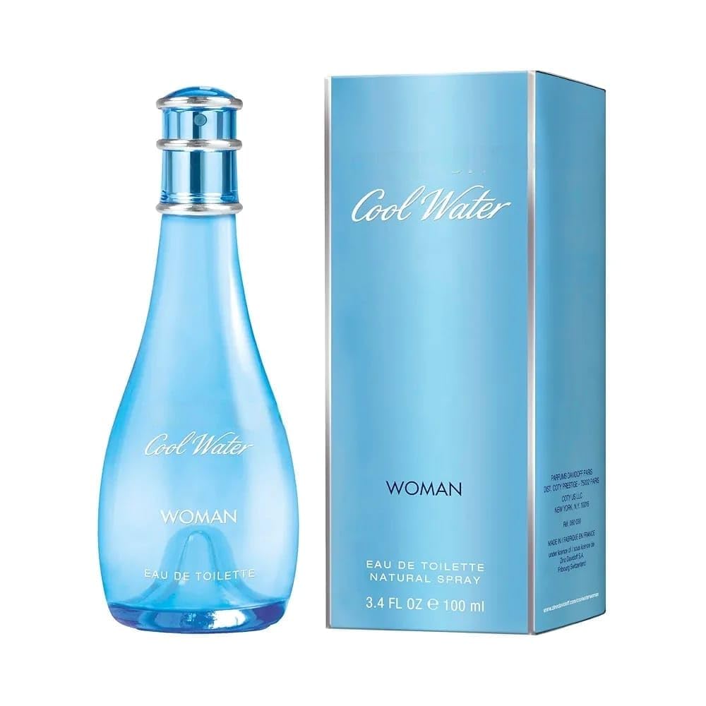 Cool Water Woman Eau de Toilette Natural Spray 100ml | For Women, 3.4 FL OZ-picture-28