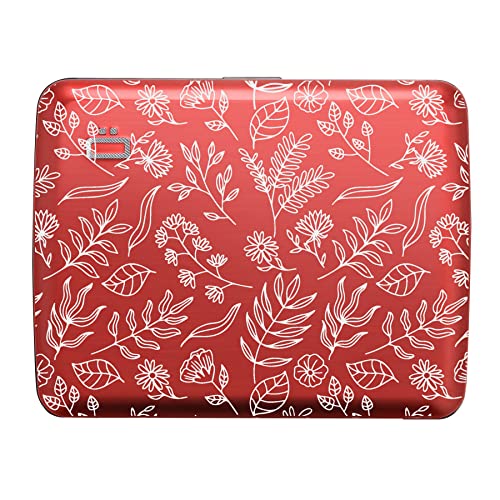 Image of OGON -DESIGNS- Aluminum wallet, Large capacity with metal lock, RFID Protection against fraud and demagnetization, Smart Case OSLO Large model
