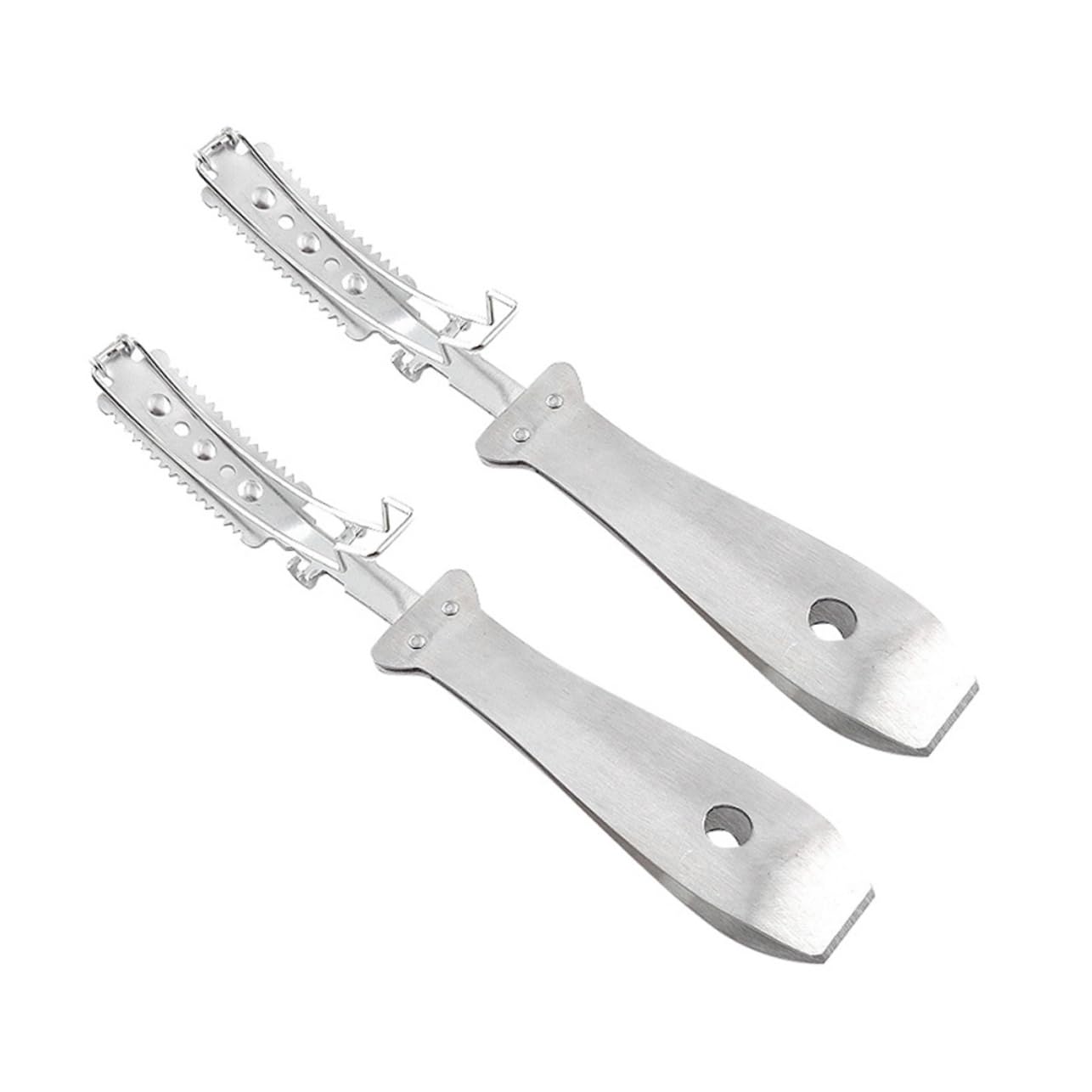 Mikinona 2pcs Animal Hair Shaver Pig Hair Plucking Clips for Home Stainless Steel for Easy and Accurate