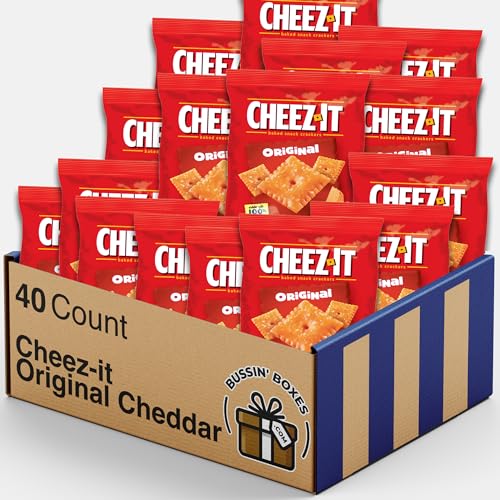 Bulk Cheez-It Original Cheddar Cheese Cracker Snack Packs by Buss...
