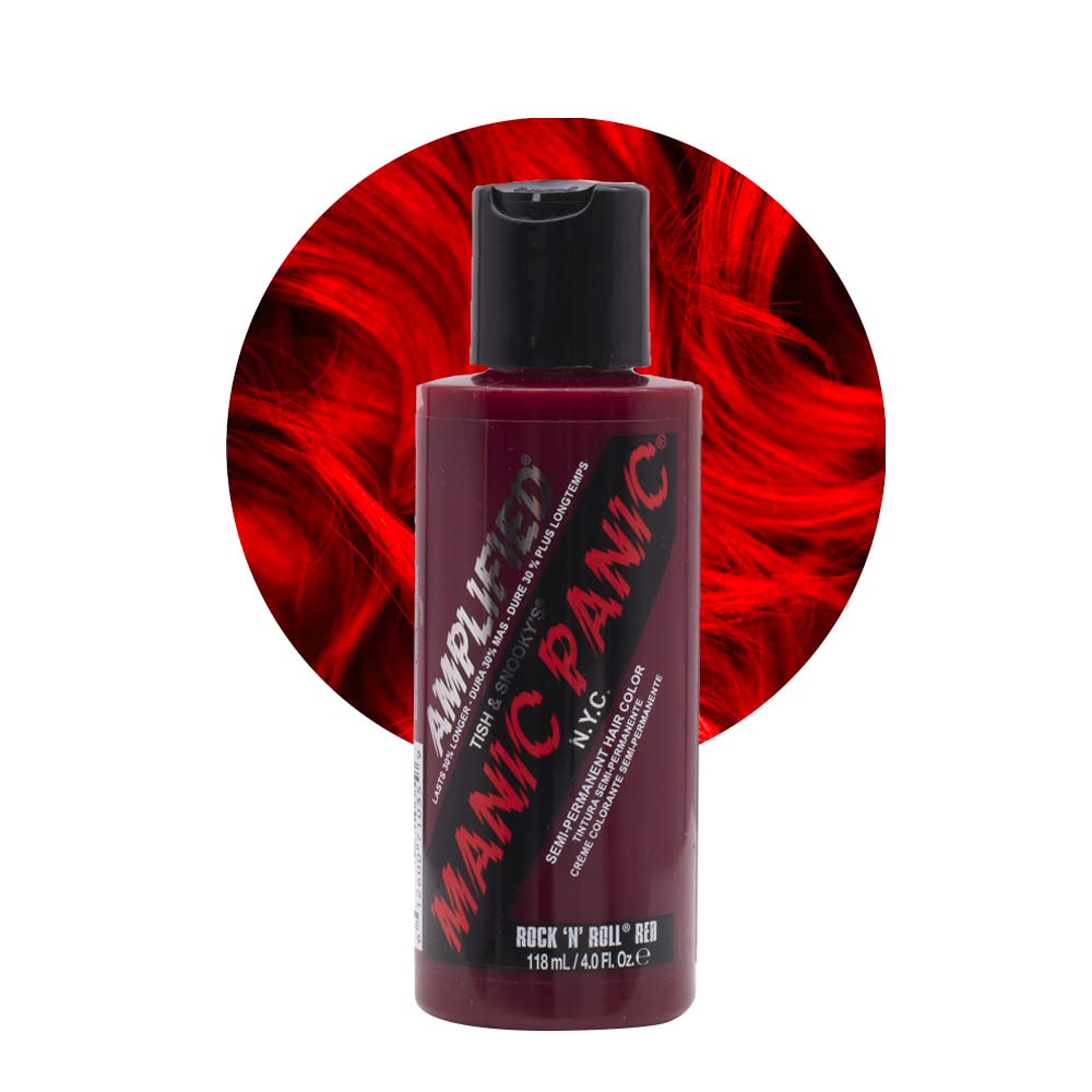 Manic Panic Haartoenung Amplified Rock 'n' Roll Red Haartönung